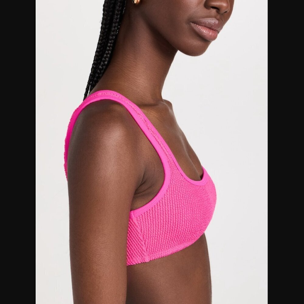 Good American Always Fits Khloe Bikini Top in Pink Glow XXS/XS NWT - Picture 3 of 8